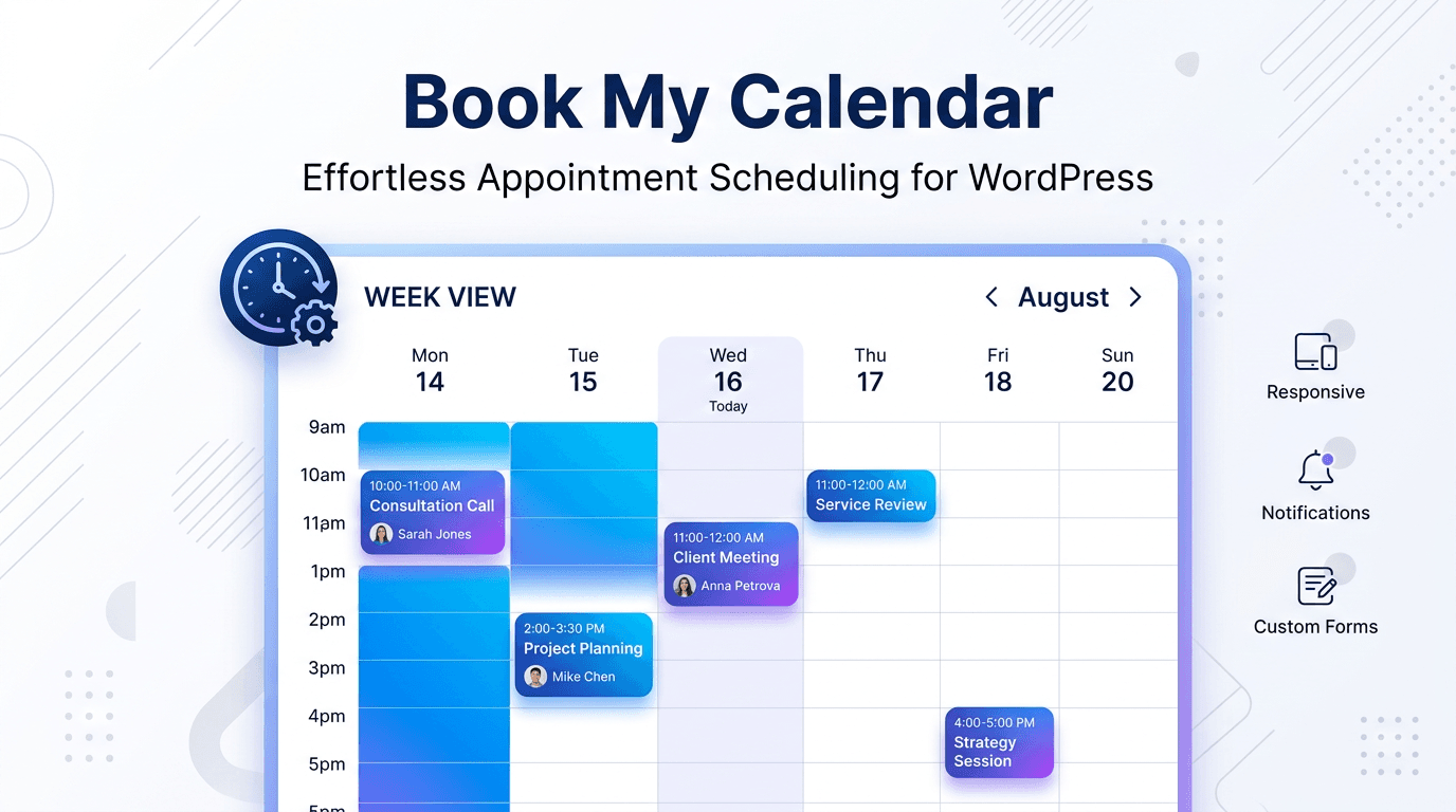 Book My Calendar