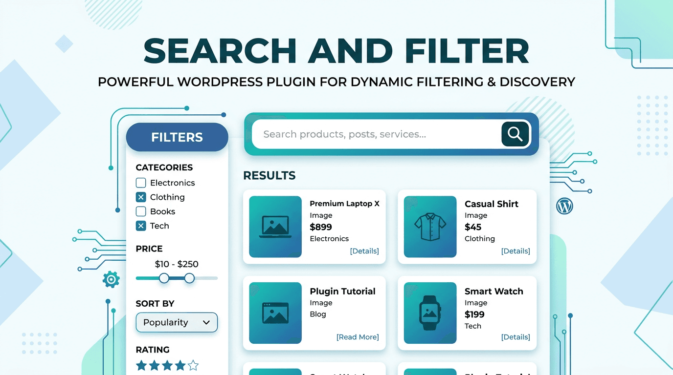 Search and Filter
